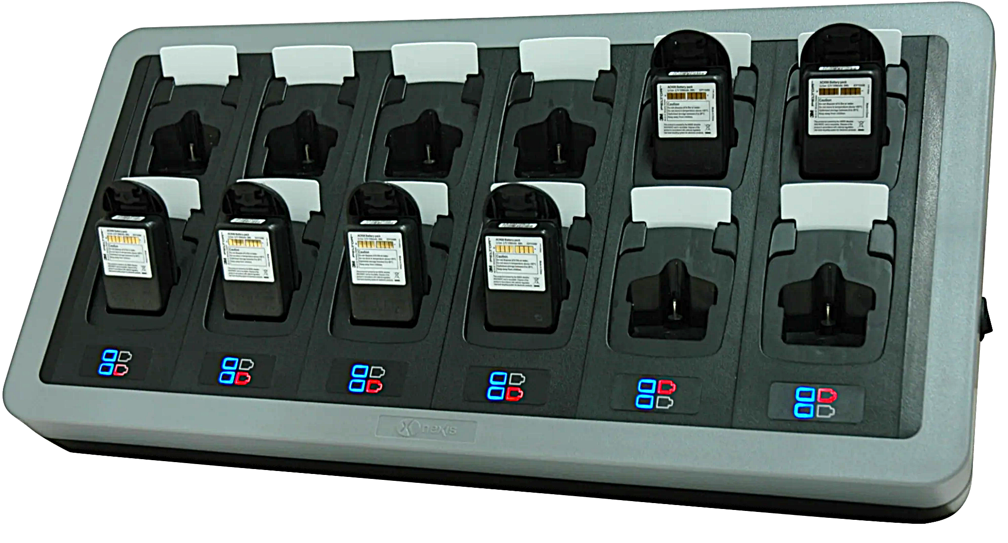 12 way charger for the 3M™  Peltor™  Litecom™  ACK081/ACK082B battery