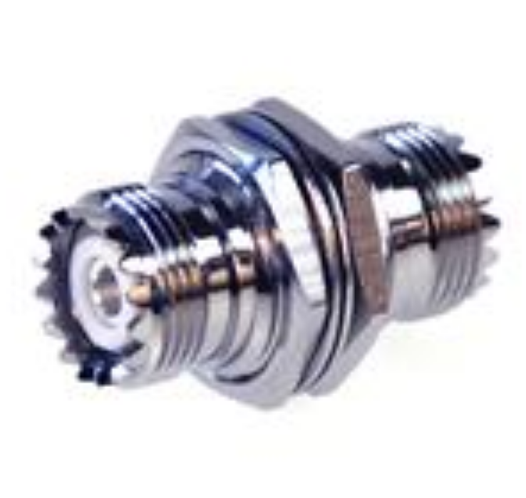 UHF-Female-Female Adapter UHF (PL258) chassis