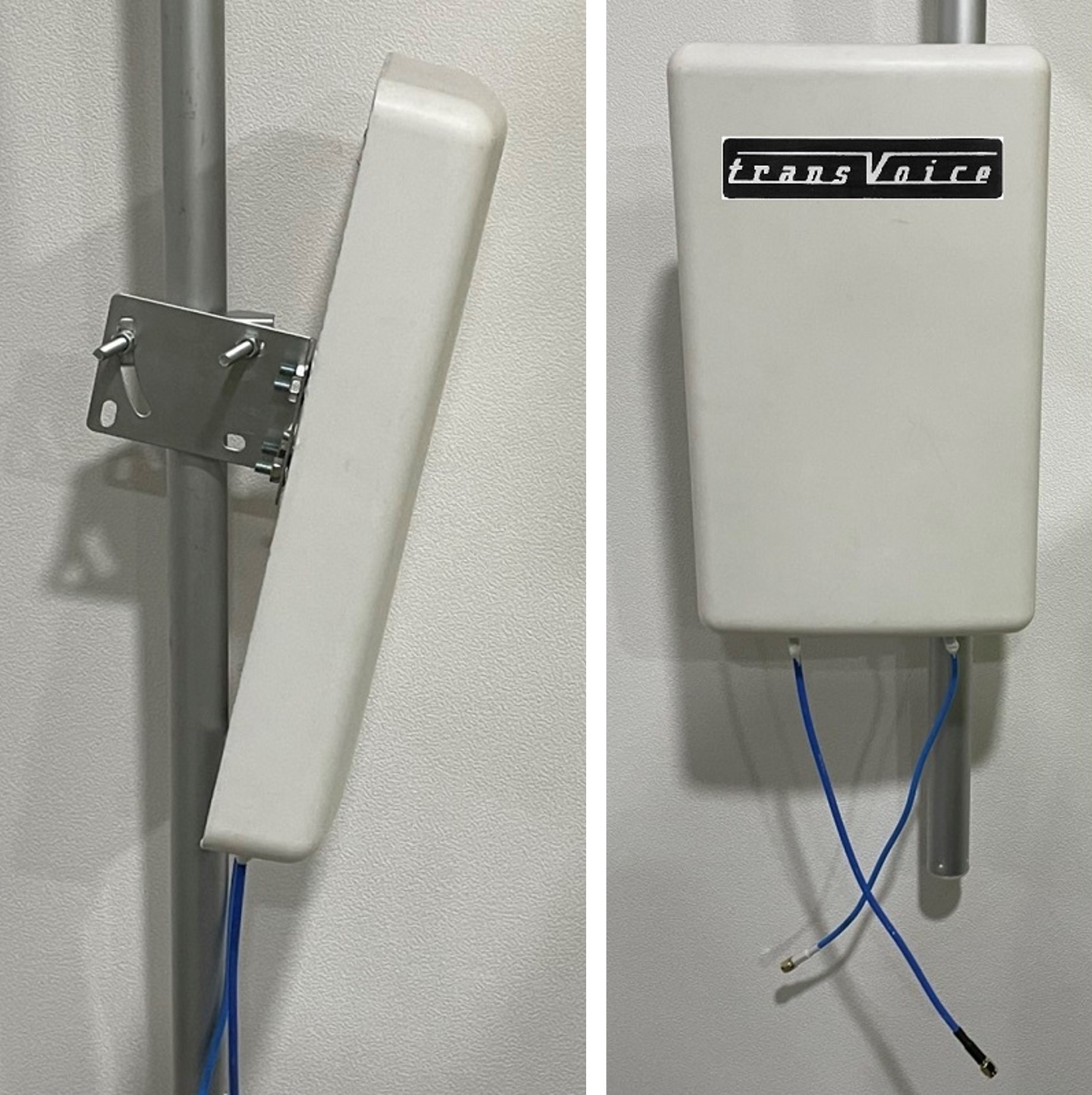 Baseantenna panel 5G MiMO X-POL w/mast bracket 690-6000MHz