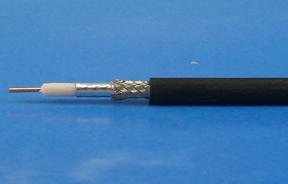 FF195LSFROH Low Loss coax Black 200m Drum