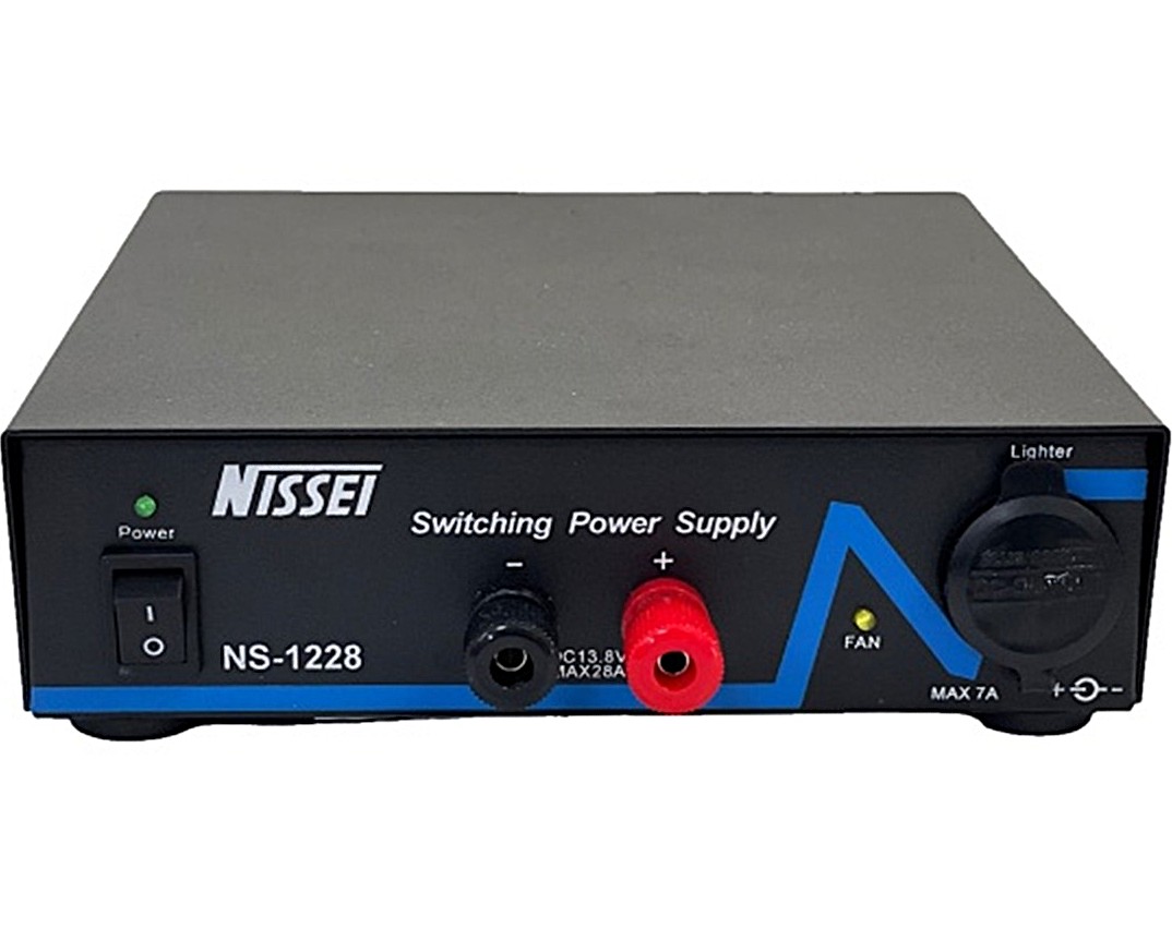 NS-1228  Desktop Powersupply for Repeaters/Mobile radios, Switching Power Supply 13,8V/28A
