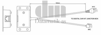 SPARE FIST MIC ADAPTER FOR DCK